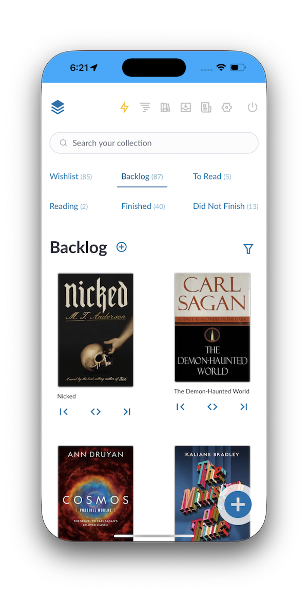 Mobile screenshot (light)
